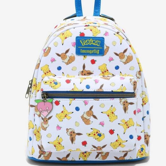 Loungefly Pokemon Eevee & Pikachu Mini Backpack
